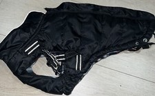 Giacca per cani imbottita nera