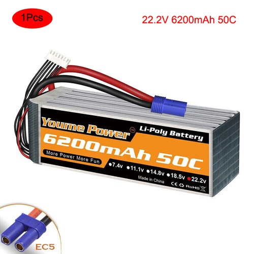 Batteria 6200 mah 50 - 22,2,