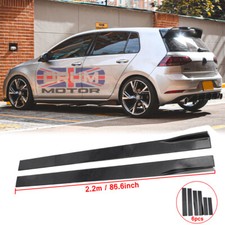 Per Golf GTI MK5 MK6 MK7.5 2.2M Coppia Prolunghe Labbro Gonna Laterale