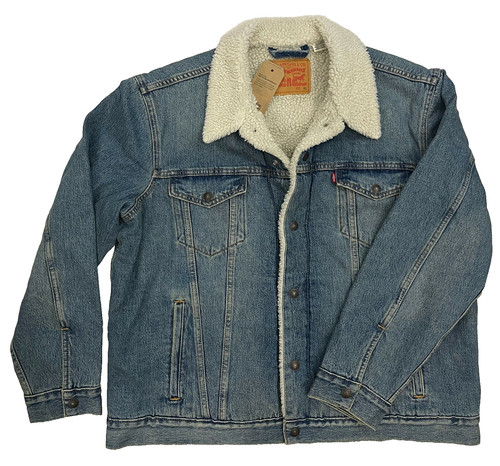 Giacca uomo levis sherpa - giacca,