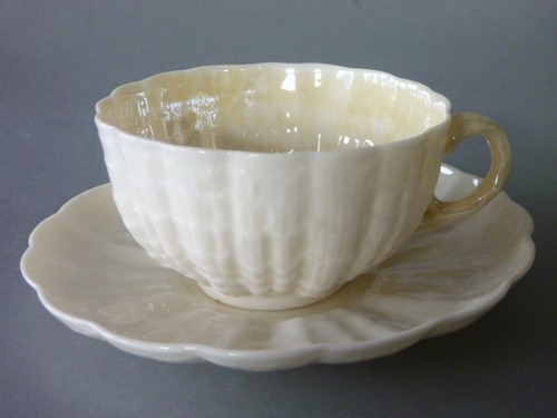 Antica tazza piattino - tazza, e