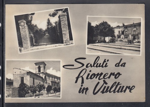 Cartolina saluti rionero in - rionero,