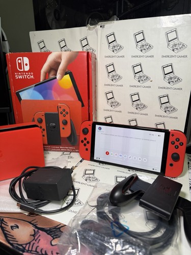 Nintendo switch oled mario - switch,