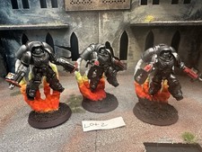 warhammer 40k space marines primis inceptors angeli del sangue dipinti lotto 2