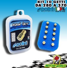 380.0005 SET KIT 10 GETTI GETTO MASSIMO POLINI MIKUNI TM-TMX-VM DA 280 A 370