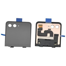 TOUCH SCREEN SCHERMO PER MOTOROLA XT2321 RAZR 40 ULTRA NERO (ESTERNO) VETRO LCD 