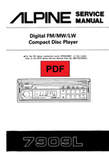 Alpine 7909L Service Manual -