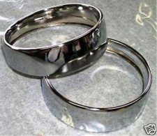 COMPATIBILE CON FIAT 500 D F R L Cerchi Fari headlamp frames set