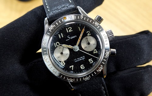 Sinn 38mm 101a cronografo - sinn,