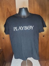 Playboy Brand Men's Black Logo