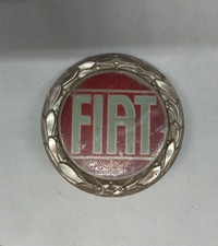 FIAT LOGO SIGLA EMBLEMA FREGIO STEMMA SCRITTA TARGHETTA DIAM 70MM