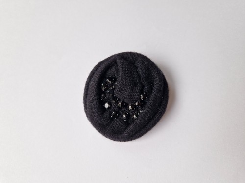 Broche camélia cachemire - broche,