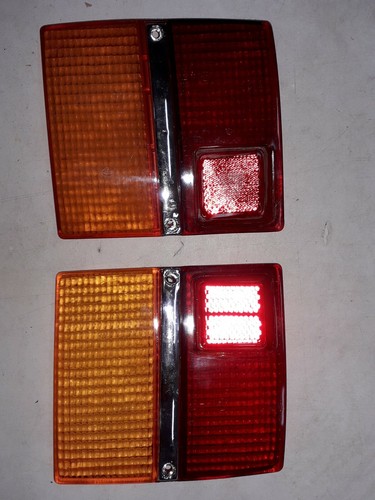 Coppia plastiche fanali - coppia,