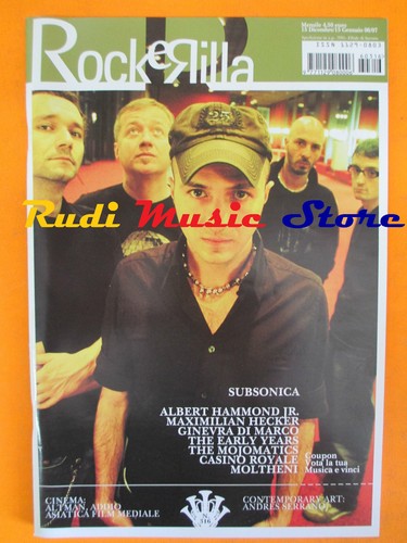 Rivista rockerilla gen 2007 - rivista,