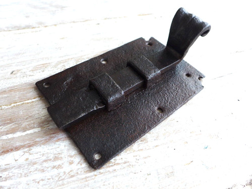 Antique door gate - , latch/lock