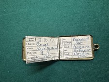 Piastrino Austroungarico Ww1