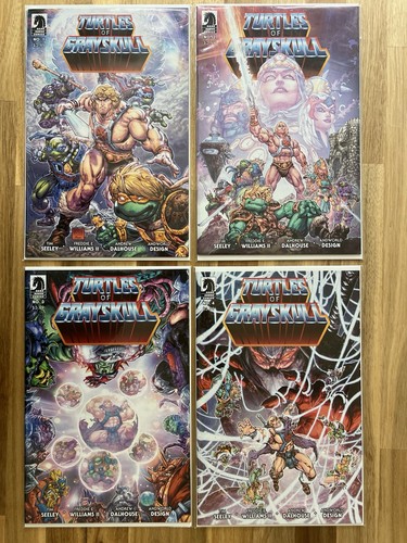 Turtles grayskull 4 set - turtles, #1-4