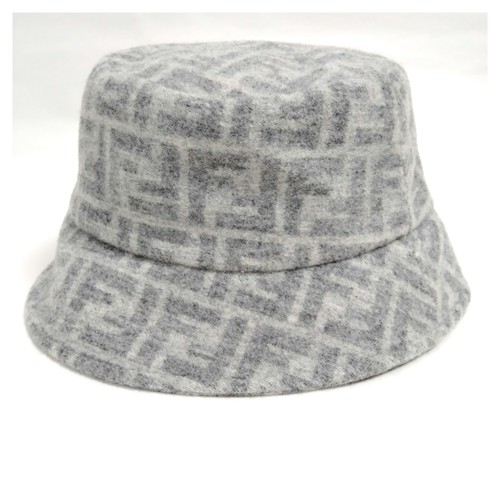 Fendi hat grays wool - fendi,