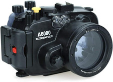 per Sony A6000 130 Piedi/40 M Fotocamera Subacquea Custodia Impermeabile Può Ess