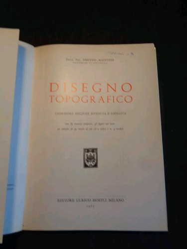 Disegno topografico aminto - disegno,