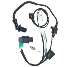 Cablaggio Motore Cablaggio Kill Switch Bobina Accensione CDI per 50cc-160cc Kick Bike