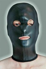 Maschera in neoprene pelle