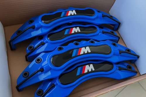 Pezzi copri pinza freno blu - pezzi,