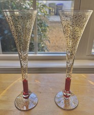 Set 2 Flauti Tromba Champagne