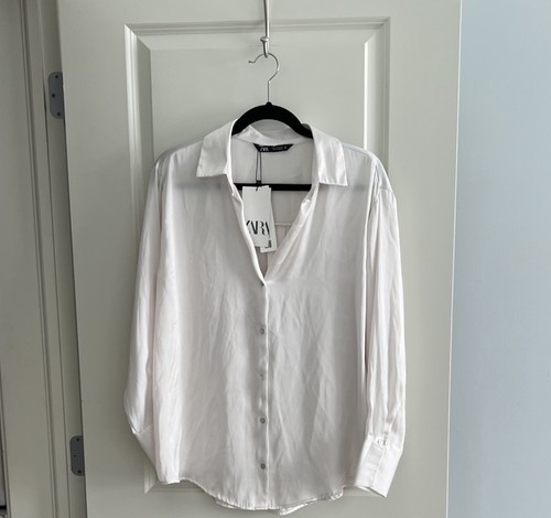 Camicia top blusa zara raso - top,