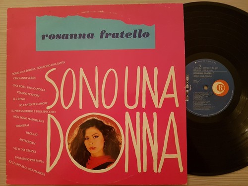 Disco rosanna fratello - lp,