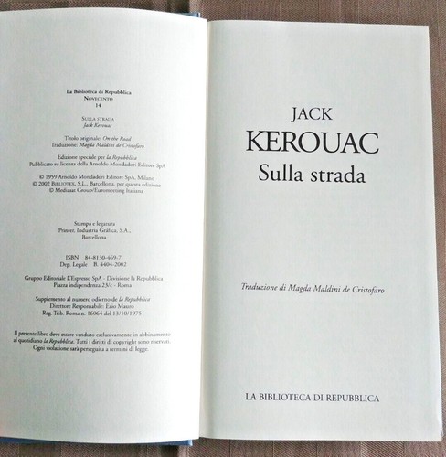 Sulla strada jack kerouac - sulla,