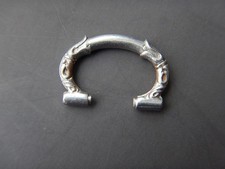 Anellino Antico Arte Deco Per Orologio Tasca Swing Ring Anello Gancio