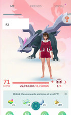 Pokémon Acc Go L70 - Senza