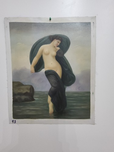 Quadro dama scena - dama,