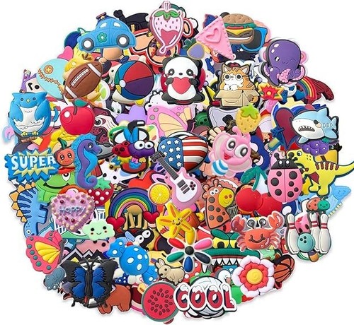 100 pezzi charms scarpe - pezzi,
