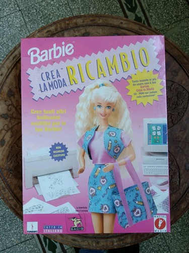 Barbie crea moda ricambio - crea,
