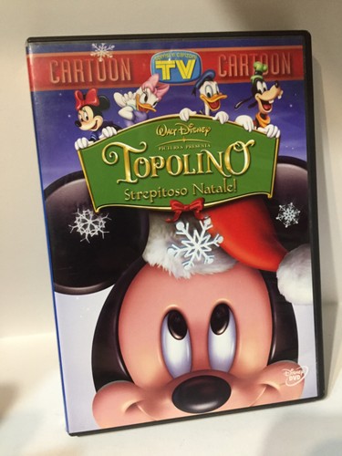 Topolino strepitoso natale dvd - topolino,
