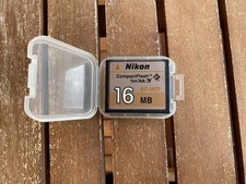 Scheda Memoria CompactFlash 16MB SanDisk Nikon EC-16CF Vintage