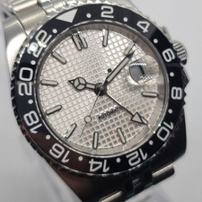 40mm Automatic Silver Dial GMT