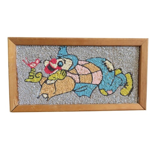 Vintage gravel pebble art - vintage,