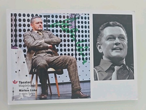Markus liske autografo firmato - markus,