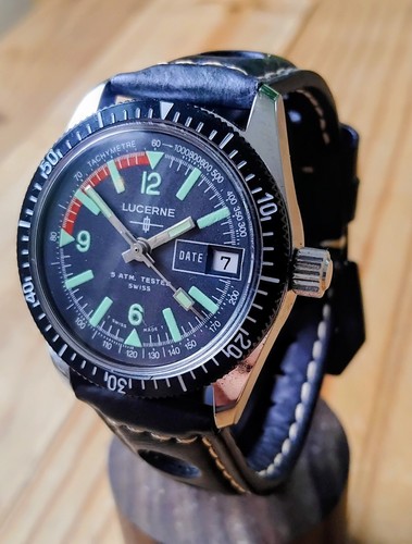 Lucerna swiss vintage diver - diver, 36