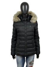 Tommy Hilfiger Giacca invernale Nera Giubbotto donna Taglia M