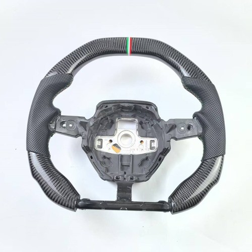Volante auto fibra di - in,
