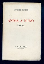 libro ANIMA A NUDO Giuseppe