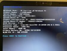 HP Pavilion DV6 15,6"HD Intel