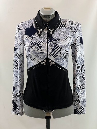 Camicia media western