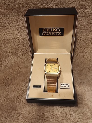 Seiko quartz day date - quartz,