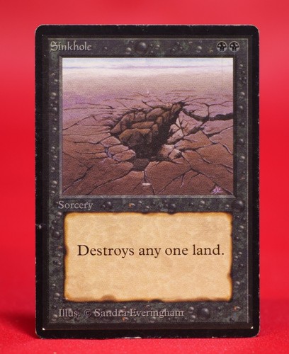 Beta sinkhole magic the - sinkhole,