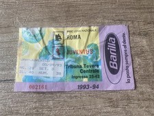 Roma-Juventus Biglietto/ticket